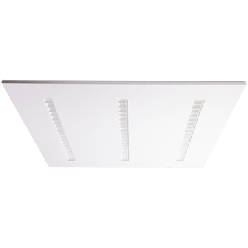TRACON Sávos LED panel, négyzet, fehér, 230V,50Hz, 48W, 4800lm, 4000K,UGR<16, IP40, 595x595mm, EEI=F (LPG606050NW)