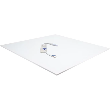 TRACON Háttérvilágítású mély panel, 230VAC, 50Hz, 40W, 3300lm, 4000K, IP40, 595x595mm, EEI=G (LPH606040NW)