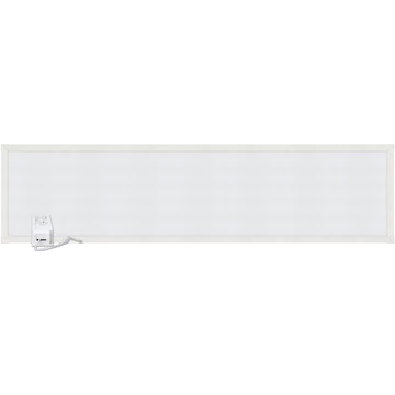 TRACON LED panel, téglalap, fehér, 230VAC, 50Hz, 40W, 3400lm, 4000K, IP40, 1195x295mm, EEI=F (LPM3012040NW)