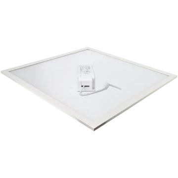 TRACON LED panel, négyzet, fehér, 230V, 50Hz, 40W, 5000lm, 4000K,UGR<19, IP40, 595x595mm, EEI=E (LPME606040NW)