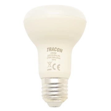 TRACON LED fényforrás (reflektorlámpa), 230 V, 50 Hz, E27, 9 W, 638 lm, 4000 K, 120°, EEI=G (LR639NW)