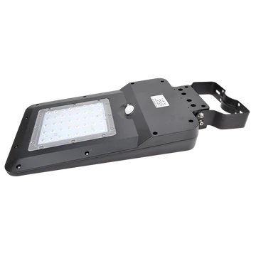 TRACON Napelemes LED utcai világítótest mozgásérzékelővel, 40 W, 4000 K, 4800 lm, IP65, 9,6 V, 12 Ah (LSLS40W)