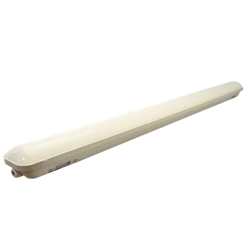 TRACON Védett LED ipari lámpatest vészvilágító funkcióval, 230 V, 50 Hz, 36 W/3W, 4000 K, 3000/280 lm, IP65, EEI=F (LV1236E)