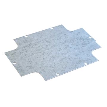 TRACON Galvanizált szerelőlap MD-dobozokhoz, 172x127mm (MD-SZL1)