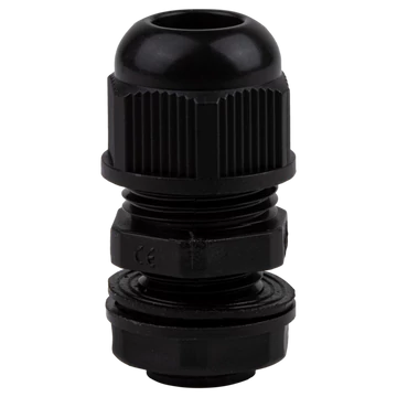TRACON Metrikus tömítőszelence, fekete, IP66, 6.5-14mm (MG-20F)