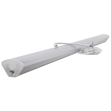 TRACON Sorolható védett LED ipari világítótest, 230VAC, 50Hz, 60W, 4000K, 120°, 7800lm, IP42, EEI=E (ML1560NW)
