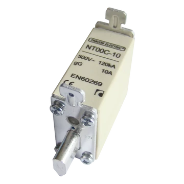 TRACON Késes biztosító, Un=400V AC, 25A, 00C, 120kA/500VAC, gG (NT00C-25)
