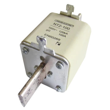 TRACON Késes biztosító, Un=400V AC, 80A, 2, 120kA/500VAC, gG (NT2-80)