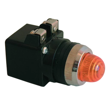 TRACON Jelzőlámpa, műanyag testű, piros, transzformátorral, 0,4A/230V AC, d=22mm, IP42, NYGI6 (NYLBV854P)
