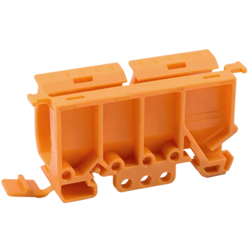 TRACON Adapter nyitható vezetékösszekötőhöz, sínre szerelhető, PA66 (OVO-A1)