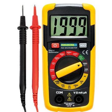 TRACON Digitális multiméter, DCV, ACV, DCA, OHM, dioda (PANMICROMETER)