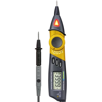 TRACON Kézi digitális multiméter, DCV, ACV, OHM, dioda, NCV (PANMULTISTIFT)