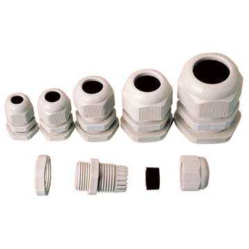 TRACON Gázmenetes tömítőszelence, műanyag, IP66, 30-38mm (PG-42)