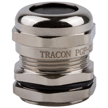 TRACON Gázmenetes tömítőszelence, fém, IP66, 14-21mm (PGF-29)