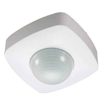 TRACON Jelenlétérzékelő, fehér, 230V, 360°, 1-20 m, 10 s-30 min, 3-2000lux, IP20 (PRS46B)