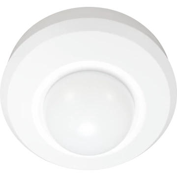 TRACON Jelenlétérzékelő, 230V, 50Hz, 360°, 1000W, 1-20m, 10s-30min, 3-2000lux, IP44 (PRS47)