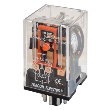 TRACON Ipari relé, 48V DC / 3xCO, (3A, 230V AC / 28V DC) (RM11-48DC)