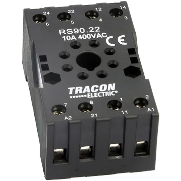 TRACON Relé aljzat, RM08, RT08 (RS90.22)