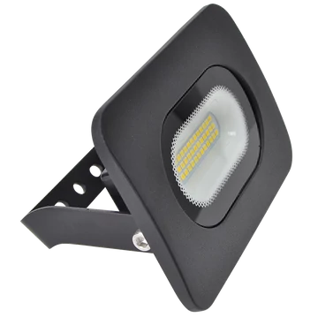 TRACON LED fényvető beépített bekötődobozzal (kábel nélkül), fekete,220-240V AC, 20W, 4000K, IP65, 1600lm, EEI=G (RSMDL20H)