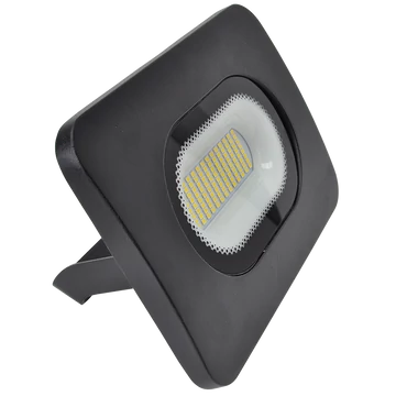 TRACON LED fényvető beépített bekötődobozzal (kábel nélkül),fekete, 220-240V AC, 50W, 4000K, IP65, 4000lm, EEI=G (RSMDL50H)