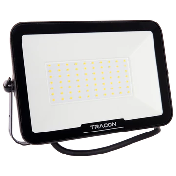 TRACON LED fényvető SAMSUNG chippel, 220-240V AC, 50W, 4000K, IP66, 5000lm, EEI=F (RSMDS50W)