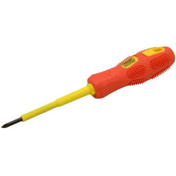 TRACON Csavarhúzó, csillagfejű, 1000V-ra szigetelt, sárga-piros nyél, AC 1000V, 4x100mm (SD4100S)