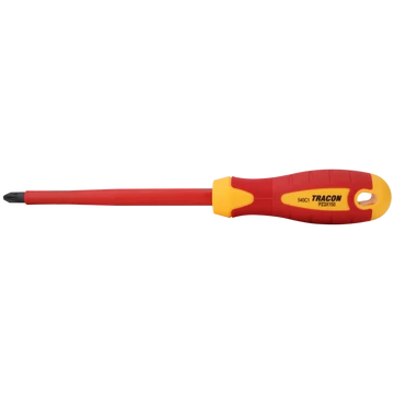 TRACON Csavarhúzó, Pozidriv, 1000V-raszigetelt, CrV, PZ3 8x150mm, AC 1000V (SD80150PZ3)