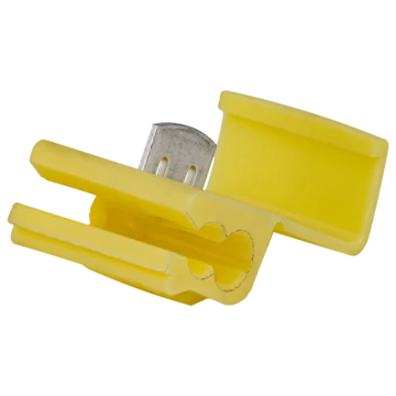 TRACON Késes leágaztató (PVC), ónozott elektrolitréz, sárga, 4-6mm2, 50VDC, max. 50 A (SL)