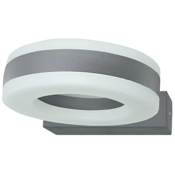 TRACON Fali lámpatest, gyűrű forma, antracit, 230 VAC, 20 W, 1700 lm, 4500K, IP65, EEI=F (SLOA20W)