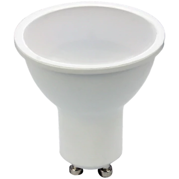 TRACON Fényerő-szabályozható SMD LED spot fényforrás, 230 VAC, 50 Hz, GU10, 7 W, 450 lm, 6500 K, 120°, EEI=G (SMDDGU107CW)