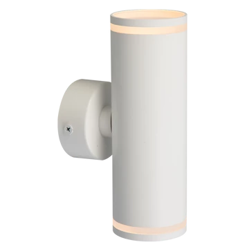 TRACON Oldalfali spot lámpatest, fehér, 100-240VAC, 50Hz, 2xGU10, max.35W (SPGU10LF2W)