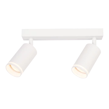 TRACON Mennyezeti állítható spot lámpatest, fehér, 100-240VAC, 50Hz, 2xGU10, max.2x35W (SPGU10LMA2W)