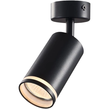 TRACON Mennyezeti állítható spot lámpatest, fekete, 100-240VAC, 50Hz, 1xGU10, max.35W (SPGU10LMAB)