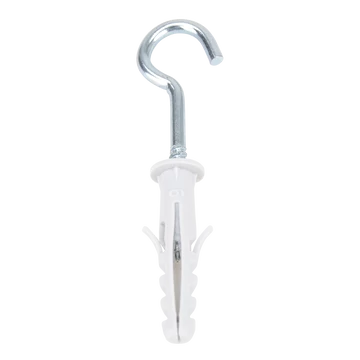TRACON Peremes tipli+horog szerelvényacél, szürke, 6x30mm, PA6.6 (T6H)