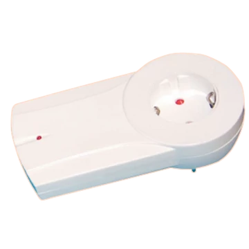 TRACON Távkapcsolós csatlakozóaljzat, 5 csatornás, csapos kivitelű, 250VAC/3500W (TAVCSA-2F)