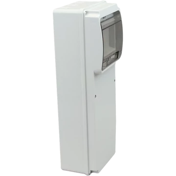 TRACON Üres ipari csatlakozódoboz szerelősínnel, ABS, 6 mod, HxWxD = 350x130x105mm, IP55 (TDB351377)