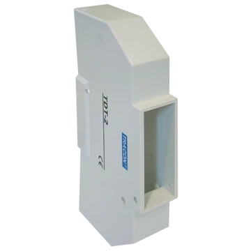 TRACON Védőburkolat sorolható kész.hez, zárt aljú, zárópecsételhető, 1 mod., IP40, (LxWxH= 22x116x62mm) (TDT-2)
