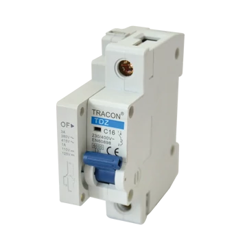 TRACON Segédérintkező TDZ kismegszakítóhoz, 240V, 6A (TDZ-F2)