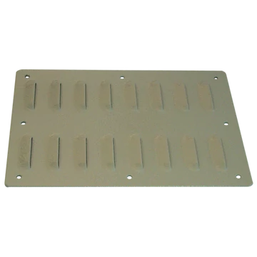 TRACON Szellőzőrács fém elosztószekrényhez, LxW = 140x140mm, IP43 (TFE-SZ2)