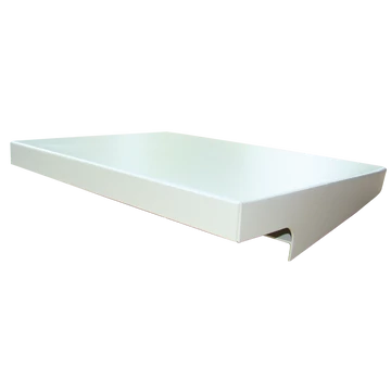 TRACON Esővédő tető maszkos szekrényhez, szürke, HxWxD = 65x500x200 (TFE605020T)