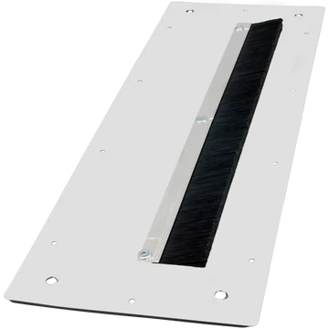 TRACON Fésűs kábel bevezető 250 mm mély elosztóhoz, 568x202x6 mm (TGECE25)