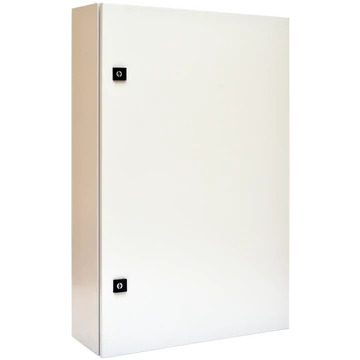 TRACON Fémajtós fém elosztószekrény, WxLxH=600x750x200 / 96M (4x24) , IP54 (TGEF607520)