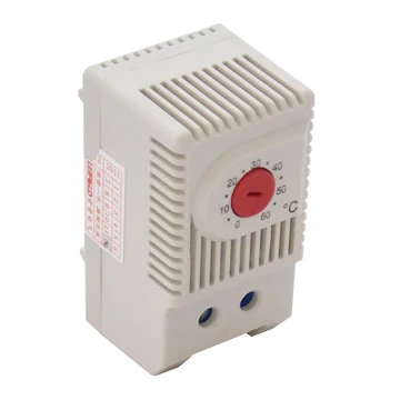 TRACON Termosztát (hőmérséklet szabályozók) fűtőegységhez, 1xNC, 10A, 250V AC (THMS-01)