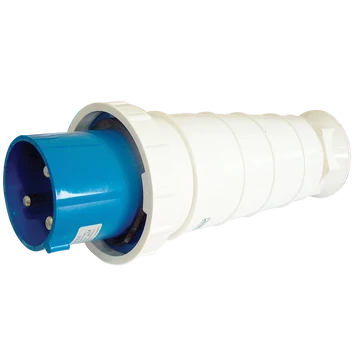 TRACON Ipari csatlakozó dugó, fokozott védelemmel, 63A, 250V, 2P+E, 6h, IP67 (TICS-033)