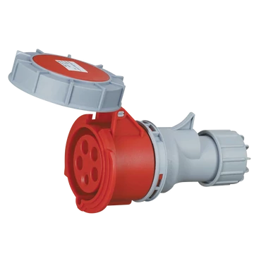 TRACON Ipari csatlakozóaljzat, fokozott védelemmel, 16A, 400V, 3P+N+E, 6h, IP67 (TICS-2152H)
