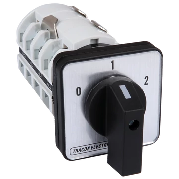 TRACON Dahlander motorkapcsoló, 400V, 50Hz, 20A, 5,5kW, 48x48mm (TKM-20/D)