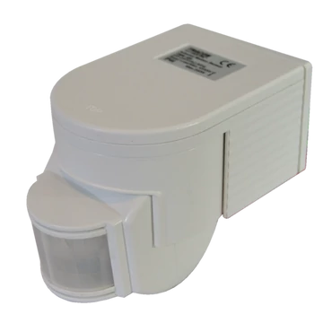 TRACON Mozgásérzékelő, infra falra, 230V, 50Hz, 180°, max. 12m, 10s-7min, 3-2000lux, IP44 (TMB-108)