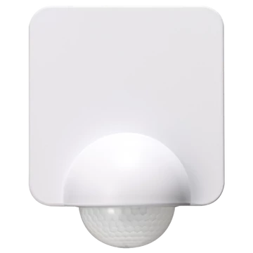 TRACON Mozgásérzékelő, infra, fali, lapos, fehér, 230V, 50Hz, 360°, 2-10m, 10s-15min, 3-2000lux, IP65 (TMB-316)