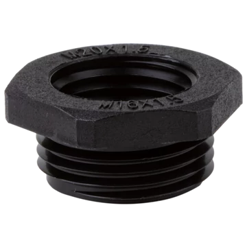 TRACON Metrikus szűkítő közcsavar, M20x1.5mm (TMSZ-20/16)