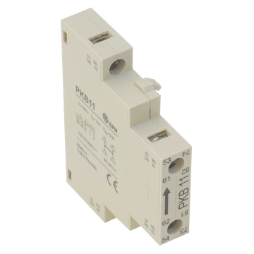 TRACON Oldalsó segédérintkező TR1C kontaktorokhoz, 230V, 50Hz, 2A, 1xNC+1xNO (TPKB11)